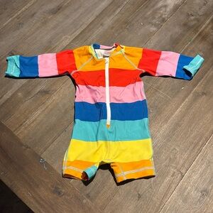 Hanna Andersson one pieces swimsuit rashguard 3-6 months